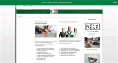 Desktop Screenshot of dekra.nl